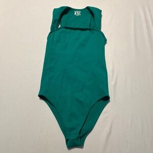 QQQ Green Tank Body Suit Size Medium
